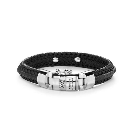 Nurul Special Small Leather Bracelet Black
