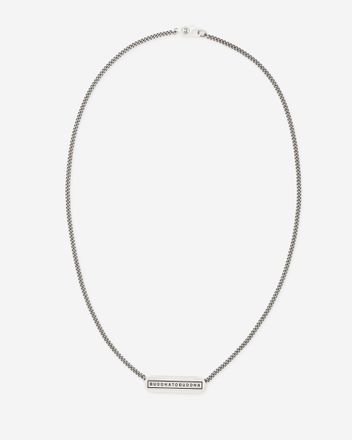 Necklace Essential Logo XS Silver 45,5 cm