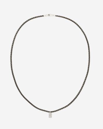 Halskette George XS Black Rhodium 60 cm