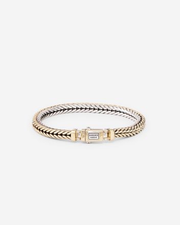Bracelet Barbara XS Silver/Gold 14ct