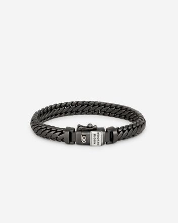 Bracelet Ben XS Black Rhodium Silver