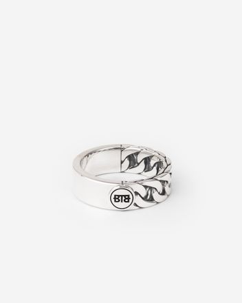Esther Dual Ring Silber