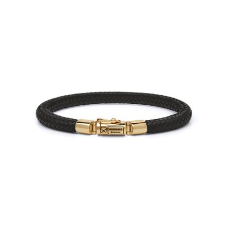 Bracelet Bennett Gold Leather 18kt