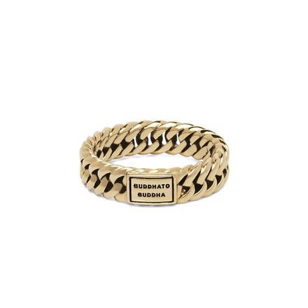 Ring Chain Geelgoud 14kt