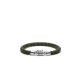 Bracelet Ben XS Round Leather Olive