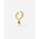 Earhoop Esther Gold Plated Single Piece