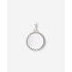 George Coin Pendant Silver