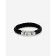 Bracelet Mangky Leather Black