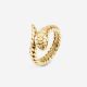 Ring Ben XS Snake Gold Plated