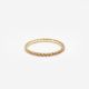 Nathalie Stacking Ring Vergoldet