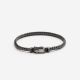 Bracelet Ben Mini Black Rhodium Silver