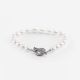 Bracelet Barbara Full Pearl Silver
