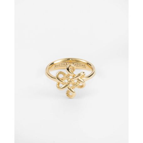 Ring Endless Knot Verguld