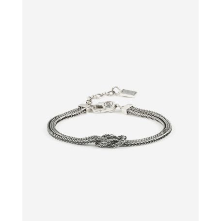 Armband Barbara Mini Geknoopt Zilver