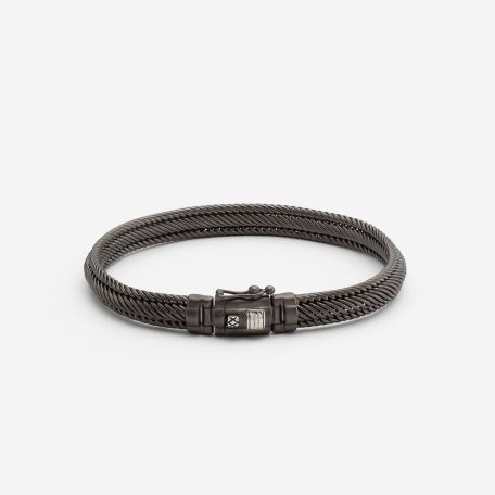 Armband Edwin Mini Ruthenium Zilver