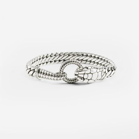 Armband Ben XS Slang Zilver