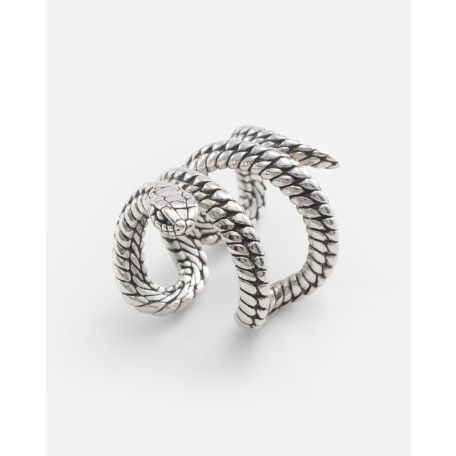 Earcuff Ben Snake Silver