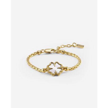 Bracelet Katja Clover Mother of Pearl Gold Vermeil