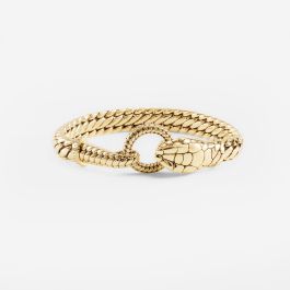 Bracelet Ben XS Snake Gold Plated