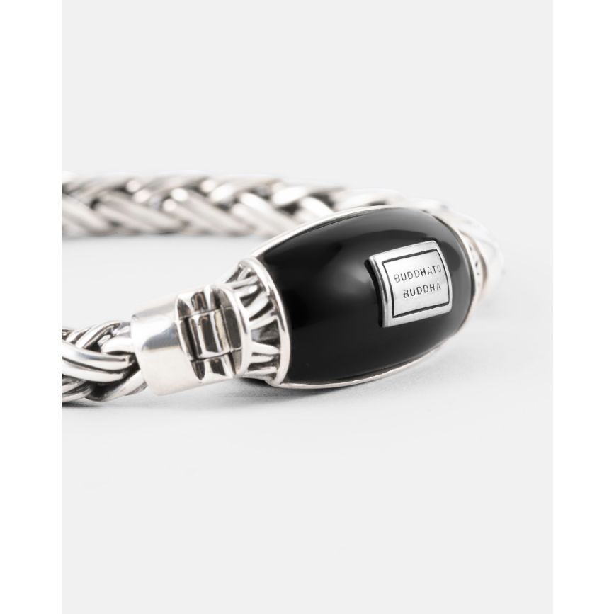 Katja XS Black Onyx Bracelet Silver