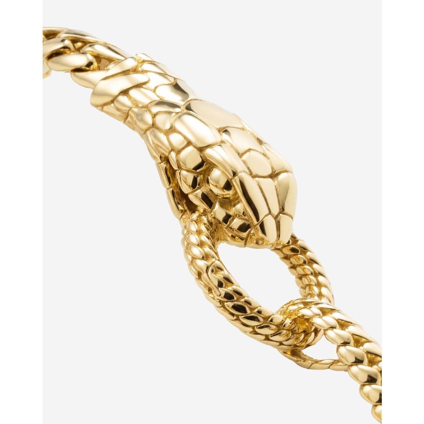 Bracelet Ben XS Snake Gold Plated