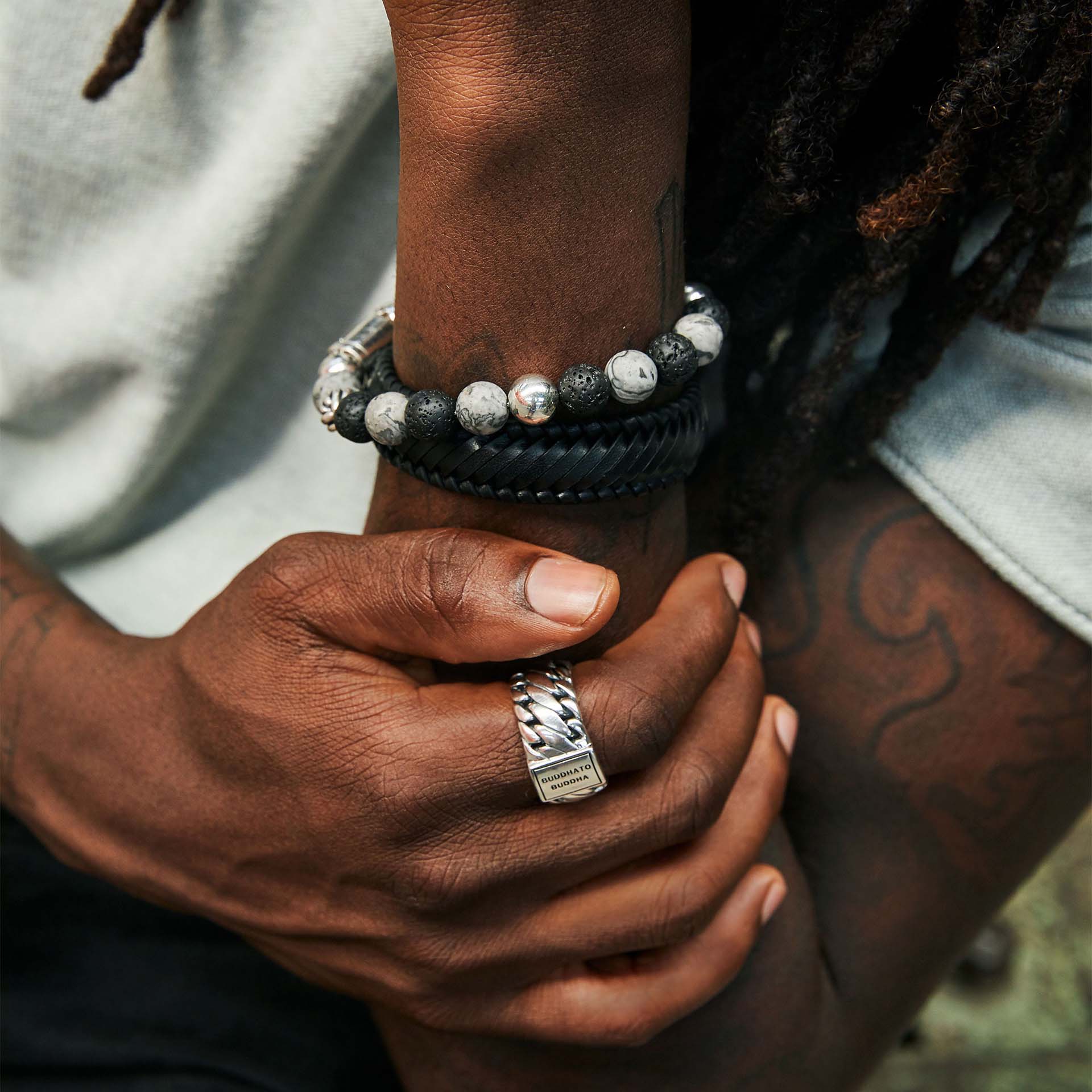 Natural Stone Beads 7 Chakra Bracelet For Women Men Yoga Buddha Player  Bracelets | eBay