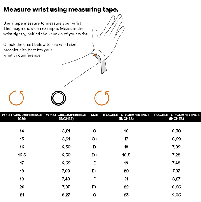 Bracelet Sizing - How to Measure Wrist Size for a Perfect Fit – Bling  Jewelry